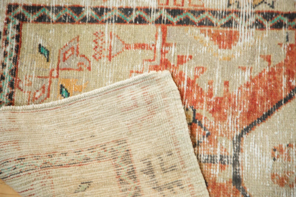 Vintage Distressed Oushak Rug