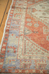 Vintage Distressed Oushak Rug