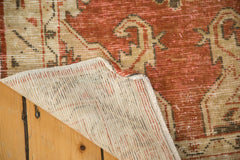 Vintage Distressed Oushak Rug Runner