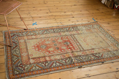 Vintage Distressed Oushak Rug Runner