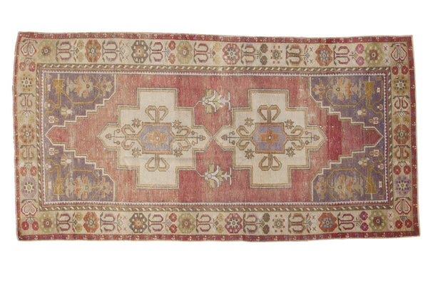 3.5x7 Vintage Oushak Rug Runner // ONH Item 4833
