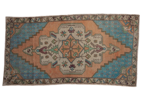 4x8 Vintage Distressed Oushak Rug Runner // ONH Item 4851