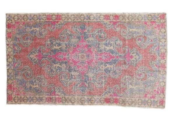 4.5x7.5 Vintage Distressed Oushak Rug // ONH Item 4857