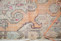 Vintage Distressed Oushak Rug