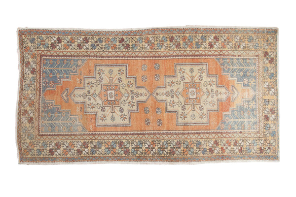 4'5" x 8'3" Vintage Distressed Oushak Rug / Item 4866 image 1