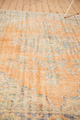 Vintage Distressed Oushak Carpet