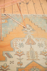 Vintage Distressed Oushak Rug