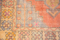 4.5x8.5 Vintage Distressed Oushak Carpet // ONH Item 4887 Image 6
