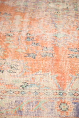  Vintage Distressed Oushak Carpet / Item 4888 image 8