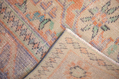  Vintage Distressed Oushak Carpet / Item 4888 image 9