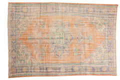 6x9 Vintage Distressed Oushak Carpet // ONH Item 4891