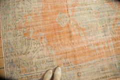 6x9.5 Vintage Distressed Oushak Carpet // ONH Item 4901 Image 1