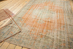 6x9.5 Vintage Distressed Oushak Carpet // ONH Item 4901 Image 2