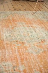 6x9.5 Vintage Distressed Oushak Carpet // ONH Item 4901 Image 6