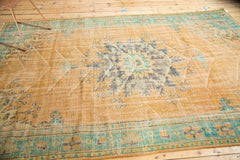 6.5x10 Vintage Distressed Oushak Carpet // ONH Item 4903 Image 5