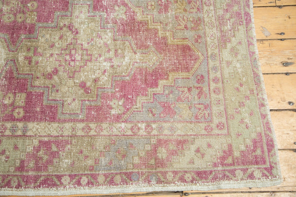 3.5x9.5 Vintage Distressed Oushak Rug Runner // ONH Item 4906 Image 8