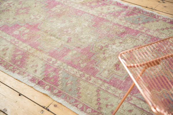 3.5x9.5 Vintage Distressed Oushak Rug Runner // ONH Item 4906 Image 10