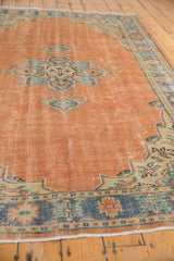 5.5x8.5 Vintage Distressed Oushak Carpet // ONH Item 4907 Image 4