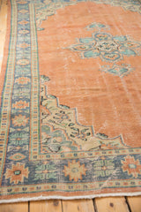 5.5x8.5 Vintage Distressed Oushak Carpet // ONH Item 4907 Image 6