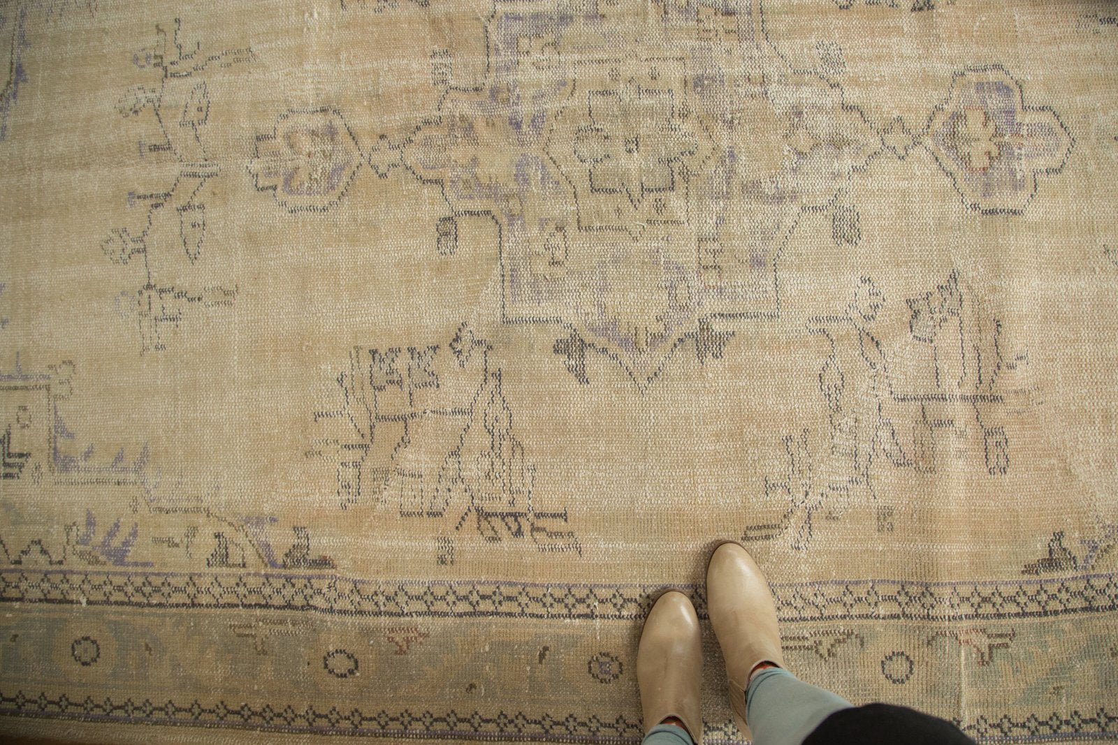 Vintage Oushak Carpet