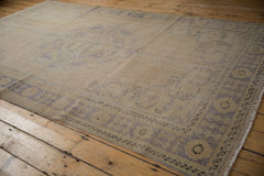 6x9.5 Vintage Distressed Oushak Carpet // ONH Item 4910 Image 3