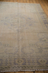 6x9.5 Vintage Distressed Oushak Carpet // ONH Item 4910 Image 5