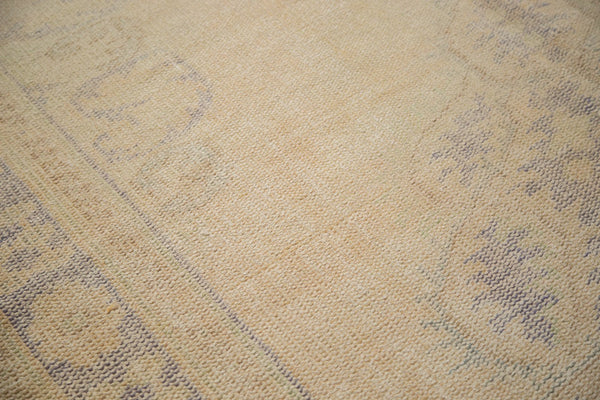 6x9.5 Vintage Distressed Oushak Carpet // ONH Item 4910 Image 11