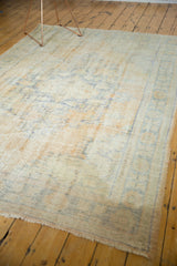 6x8.5 Vintage Distressed Oushak Carpet // ONH Item 4911 Image 4