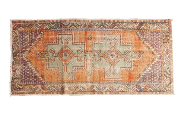 4x8.5 Vintage Distressed Oushak Rug // ONH Item 4917