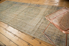 Vintage Distressed Oushak Rug Runner