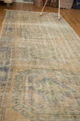 Vintage Distressed Oushak Rug Runner