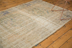 Vintage Distressed Oushak Rug Runner