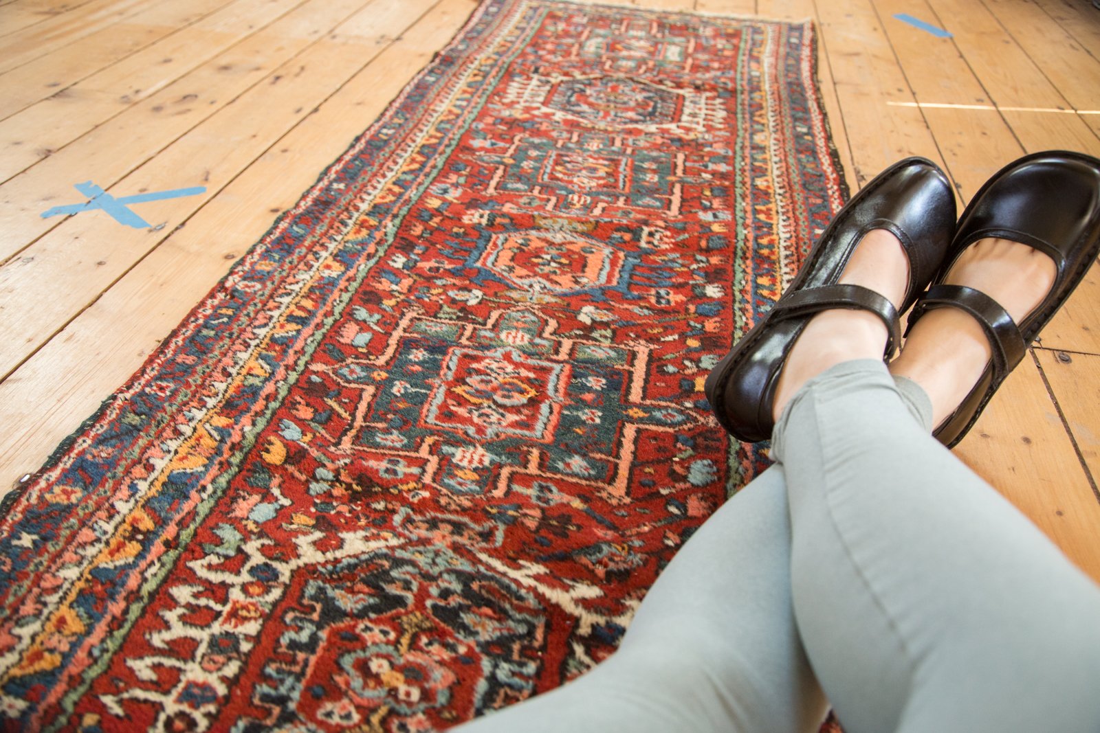 Vintage Karaja Rug Runner