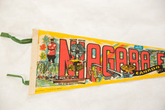 Vintage 1970s Niagara Falls Felt Flag Pennant // ONH Item 4938 Image 1