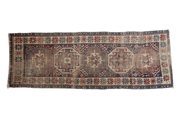 2'11" x 8'5" Antique Caucasian Rug Runner / Item 4962 image 1