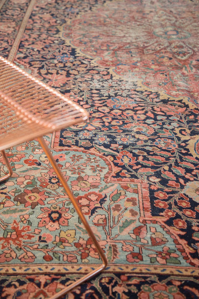 7x13 Antique Farahan Sarouk Rug Runner // ONH Item 4964 Image 3