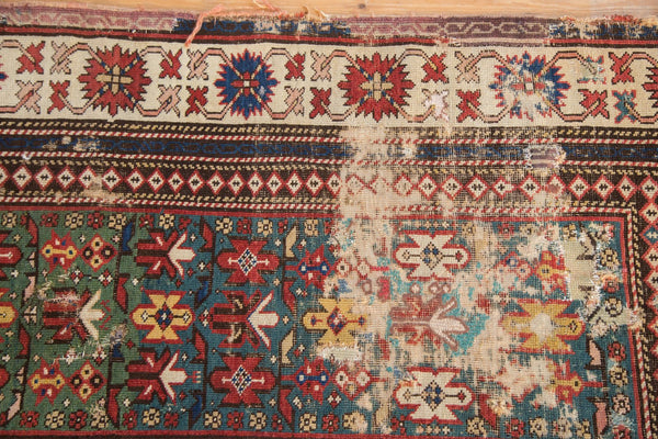 3x5 Antique Caucasian Rug // ONH Item 4965 Image 9