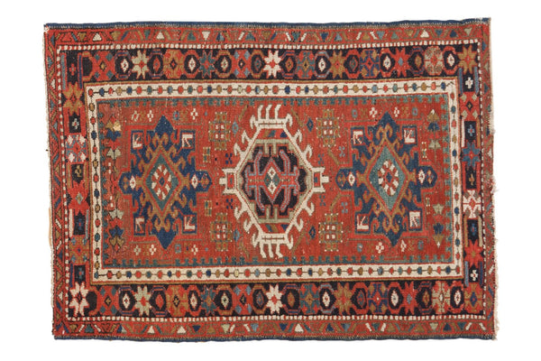 3x4.5 Vintage Karaja Rug // ONH Item 4967