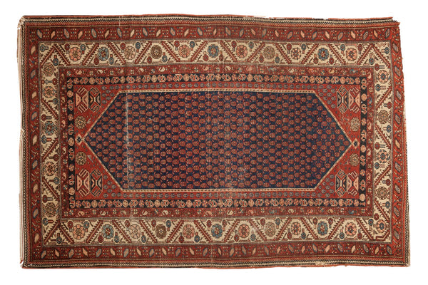 4x6.5 Antique Malayer Rug // ONH Item 4975