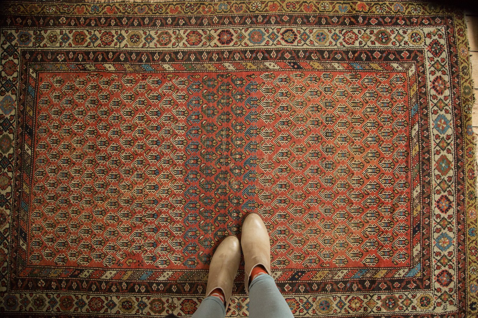 Antique Hamadan Rug
