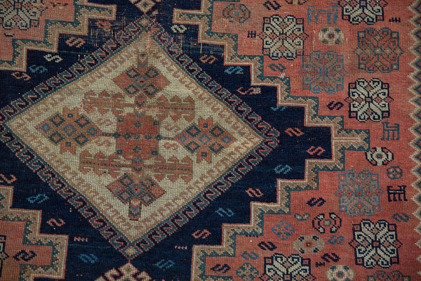 4x5 Antique Fine Afshar Square Rug // ONH Item 4980 Image 4
