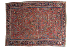 9x12 Vintage Heriz Carpet // ONH Item 4982