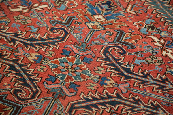 9x12 Vintage Heriz Carpet // ONH Item 4982 Image 10
