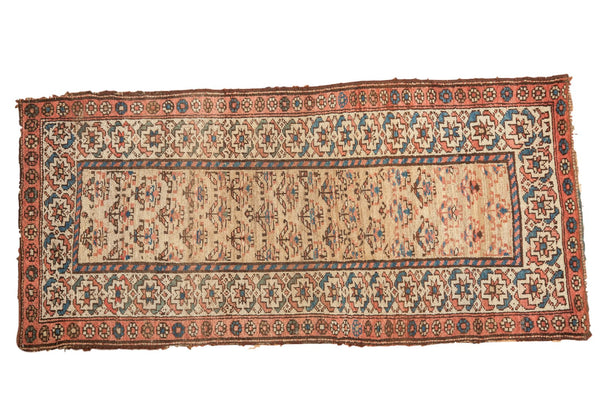 Vintage Kurdish Rug Runner