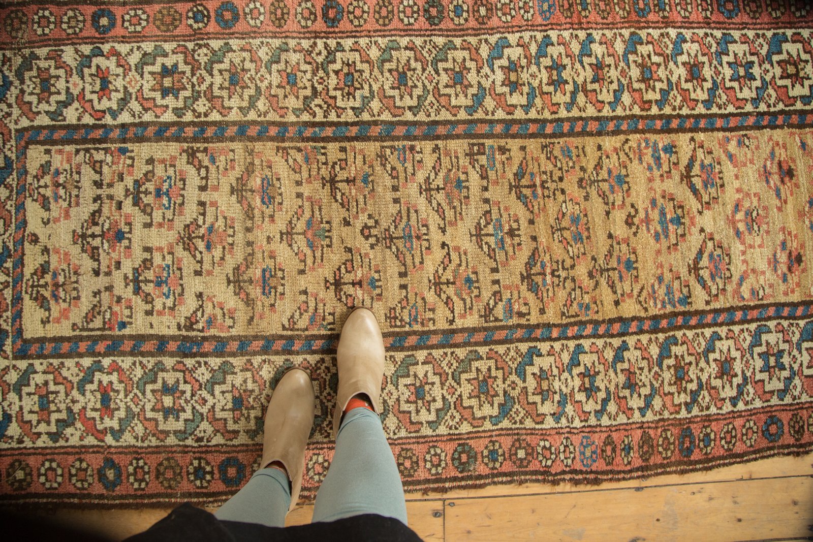 Vintage Kurdish Rug Runner