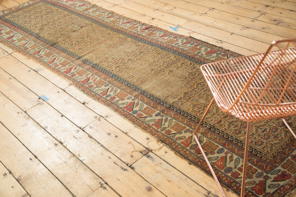 3x10.5 Antique Kurdish Rug Runner // ONH Item 4984 Image 9