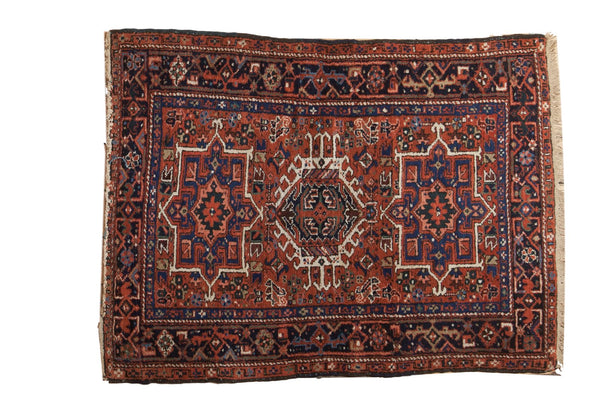 3x4.5 Vintage Karaja Rug // ONH Item 4986