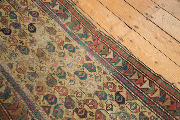 Antique Caucasian Prayer Rug Runner