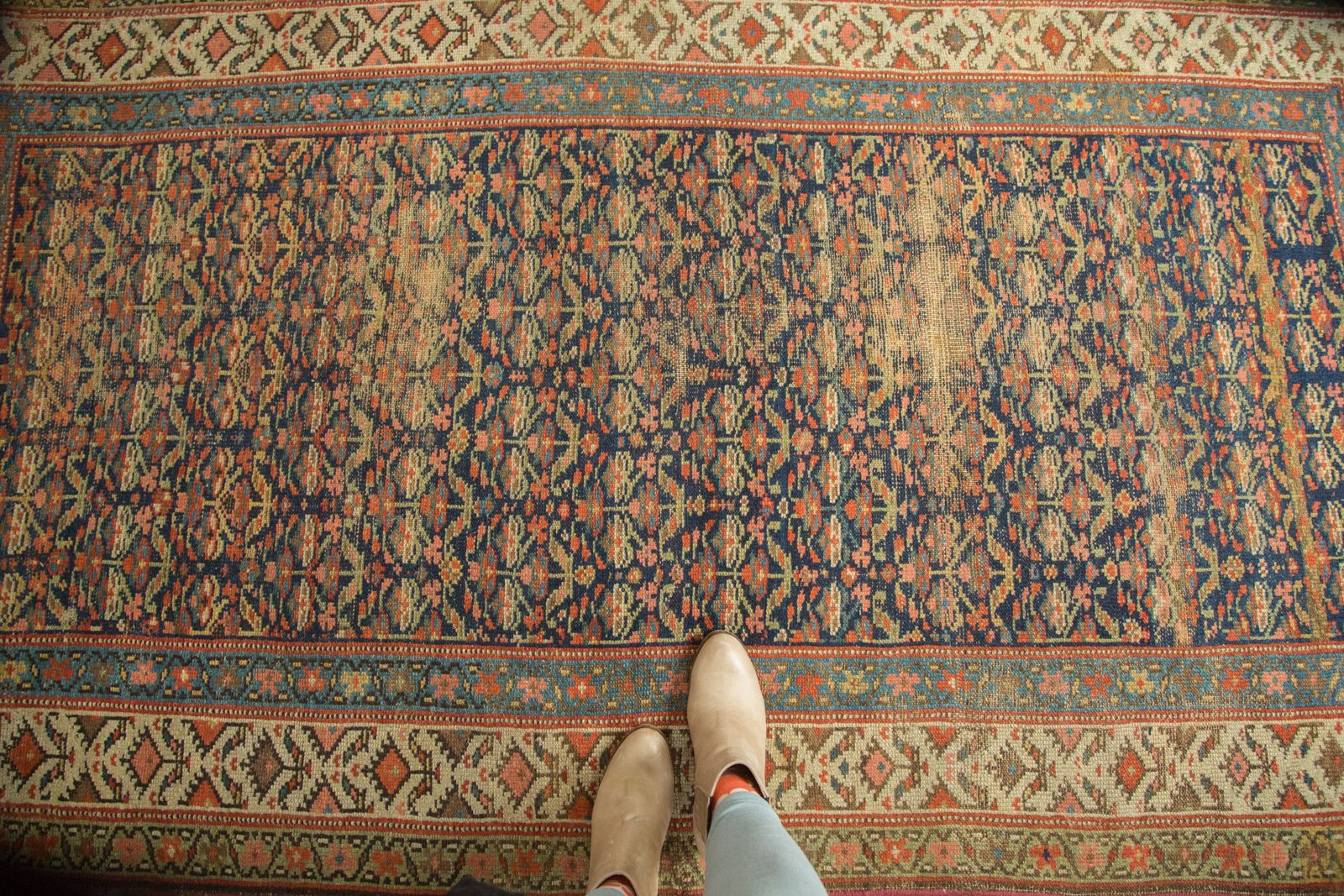  Antique Kurdish Rug Runner / Item 4991 image 2