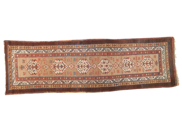 Antique Camel Hair Serab Rug Runner